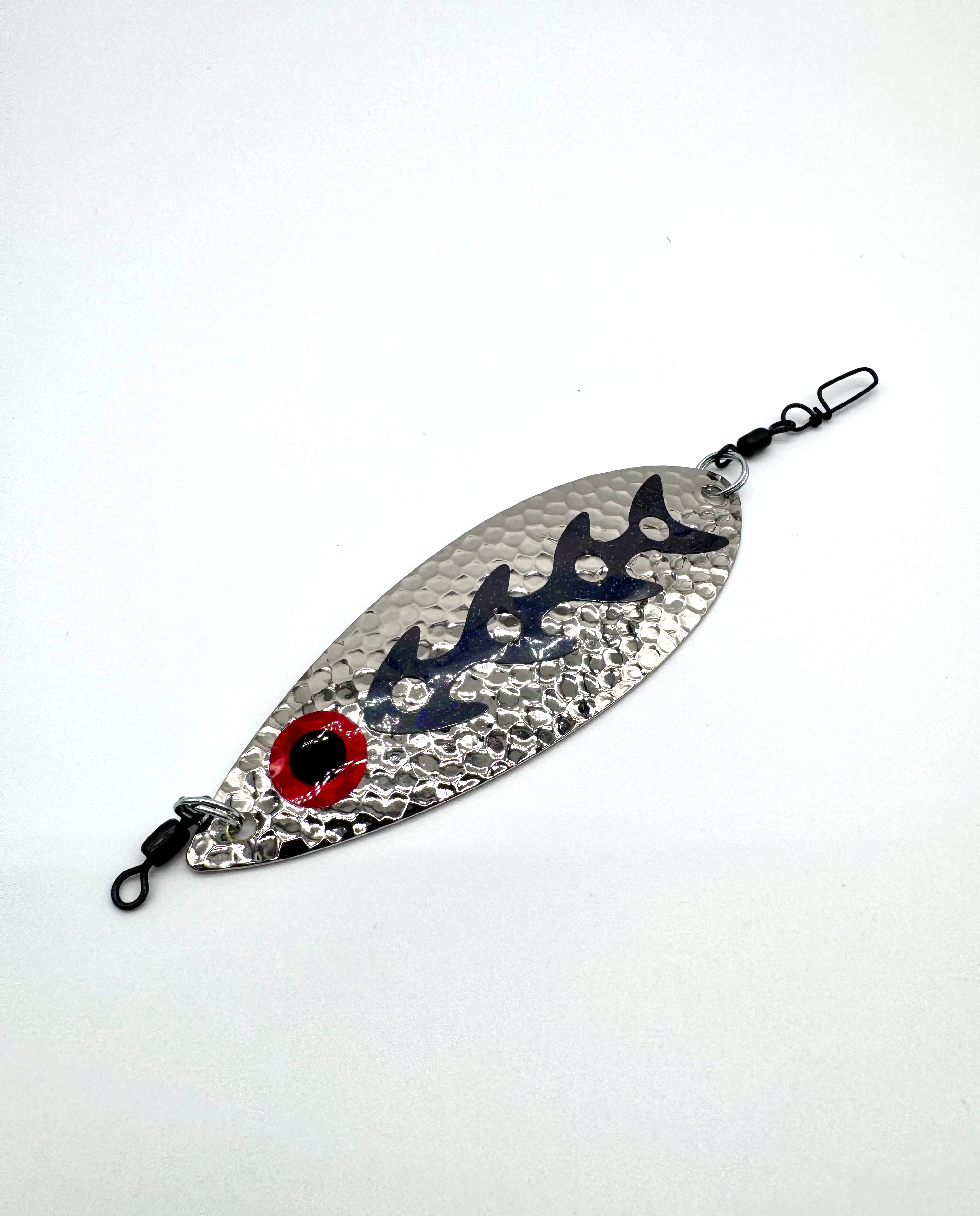 3.75 inch Hammered Gold Leaf Dodgers