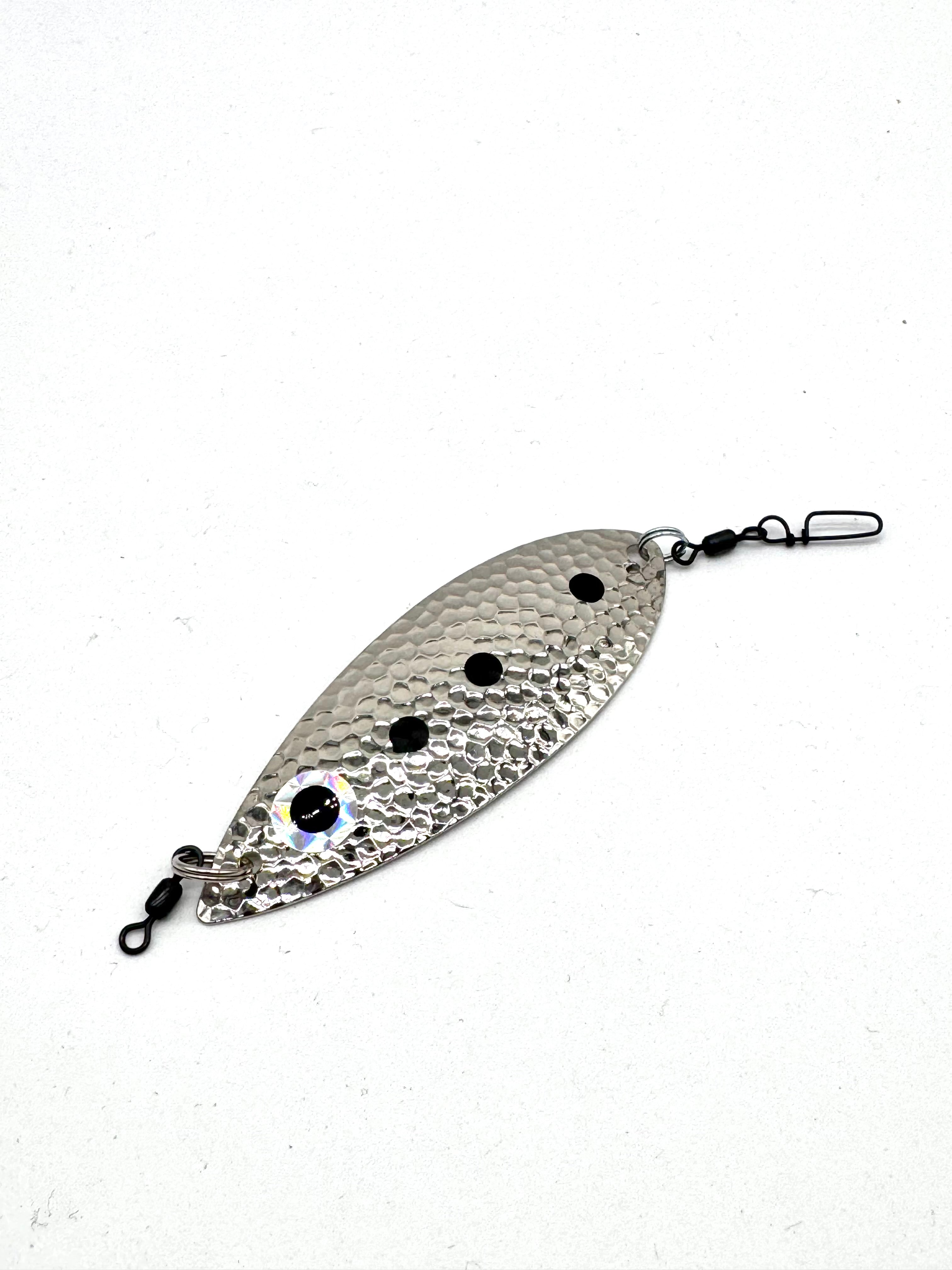 3.75" Hammered Gold Leaf Dodgers – Kokanee & Trout
