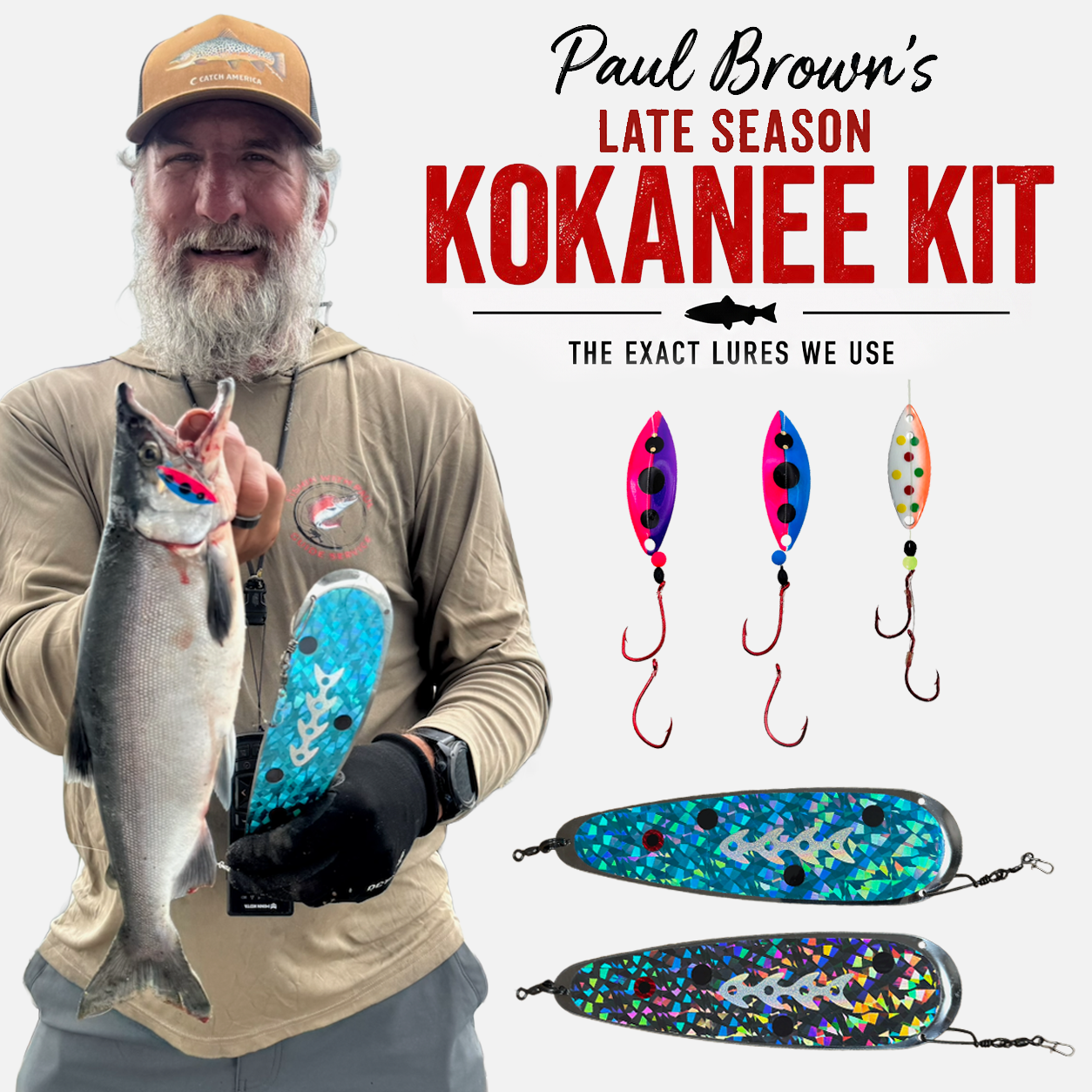 Paul Brown Late Season Kokanee Kit - Shaver Lake