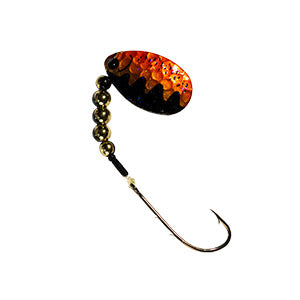 Black Perch Pro Snell nightcrawler spinner rig