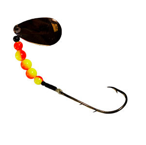 Copper Clown Pro Snell nightcrawler spinner rig