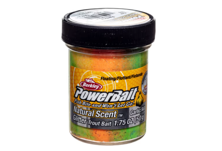 Berkley PowerBait Natural Glitter Trout Bait Rainbow / Salmon Egg