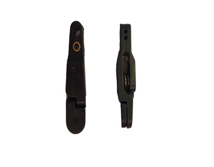 Black Adjustable Downrigger Release Clips – Adjustable Tension, 2 Pack