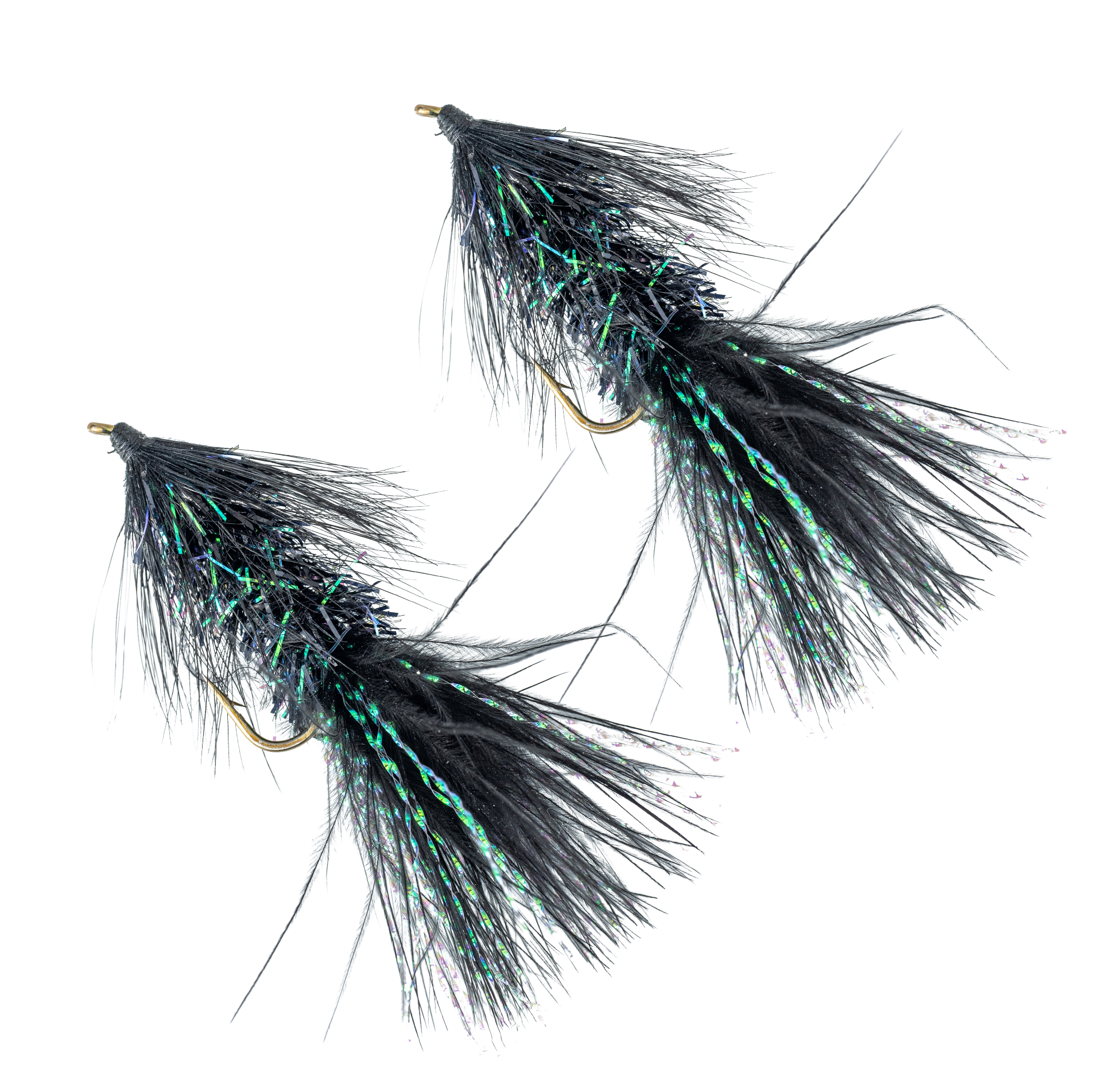 Trigger Bugger - Trout Trolling Fly - 2 Pack in Black for trout - Catch America product image