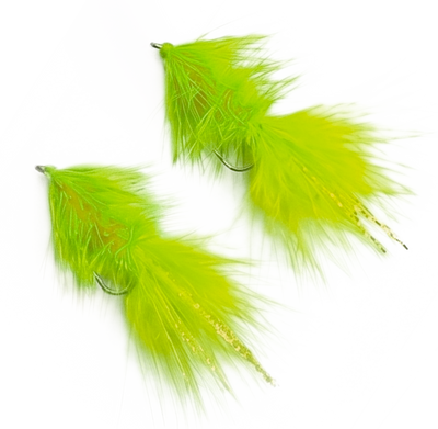 Trigger Bugger - Trout Trolling Fly - 2 Pack in Chartreuse for trout - Catch America product image