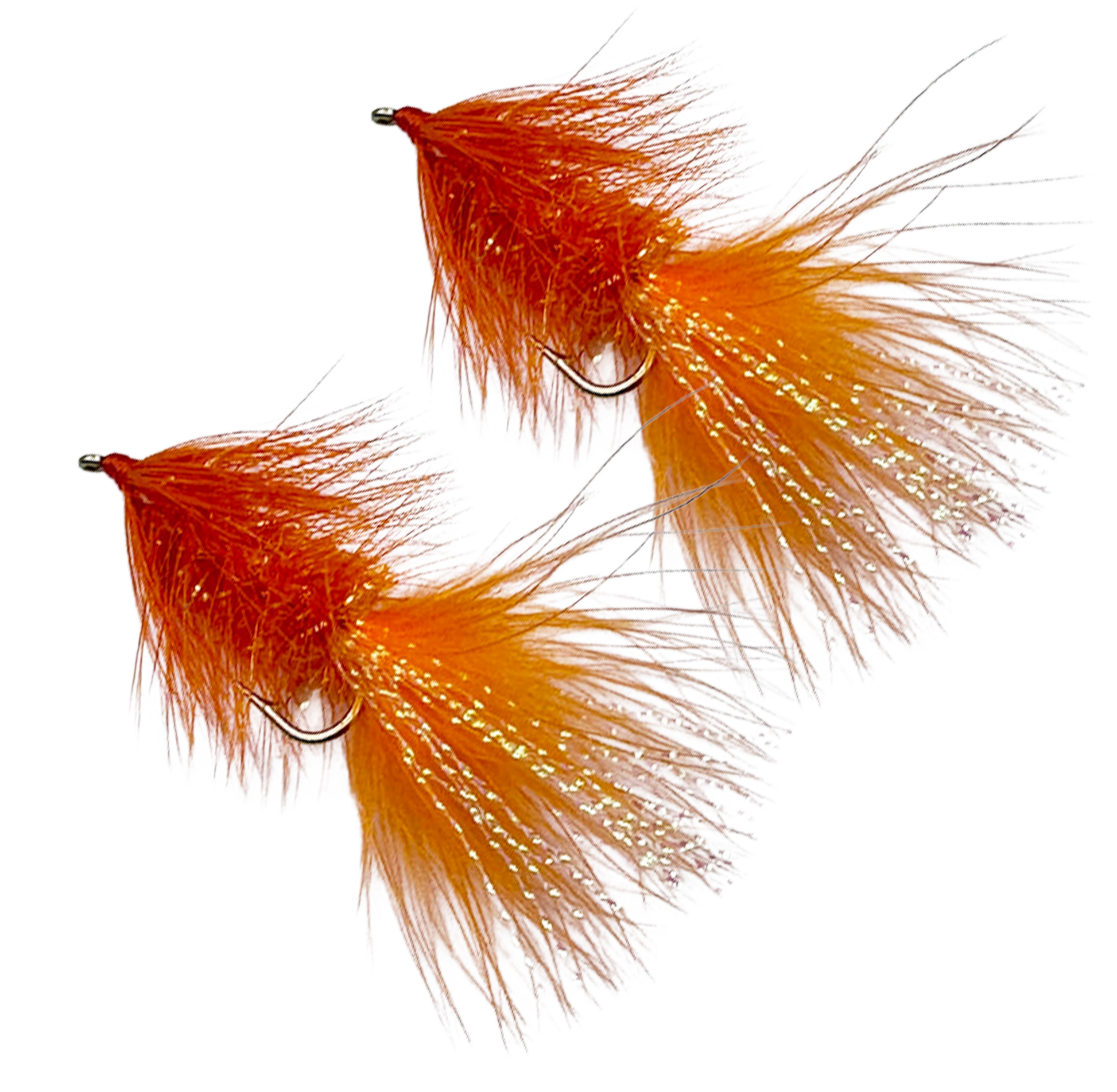 Trigger Bugger - Trout Trolling Fly - 2 Pack in Orange for trout - Catch America product image