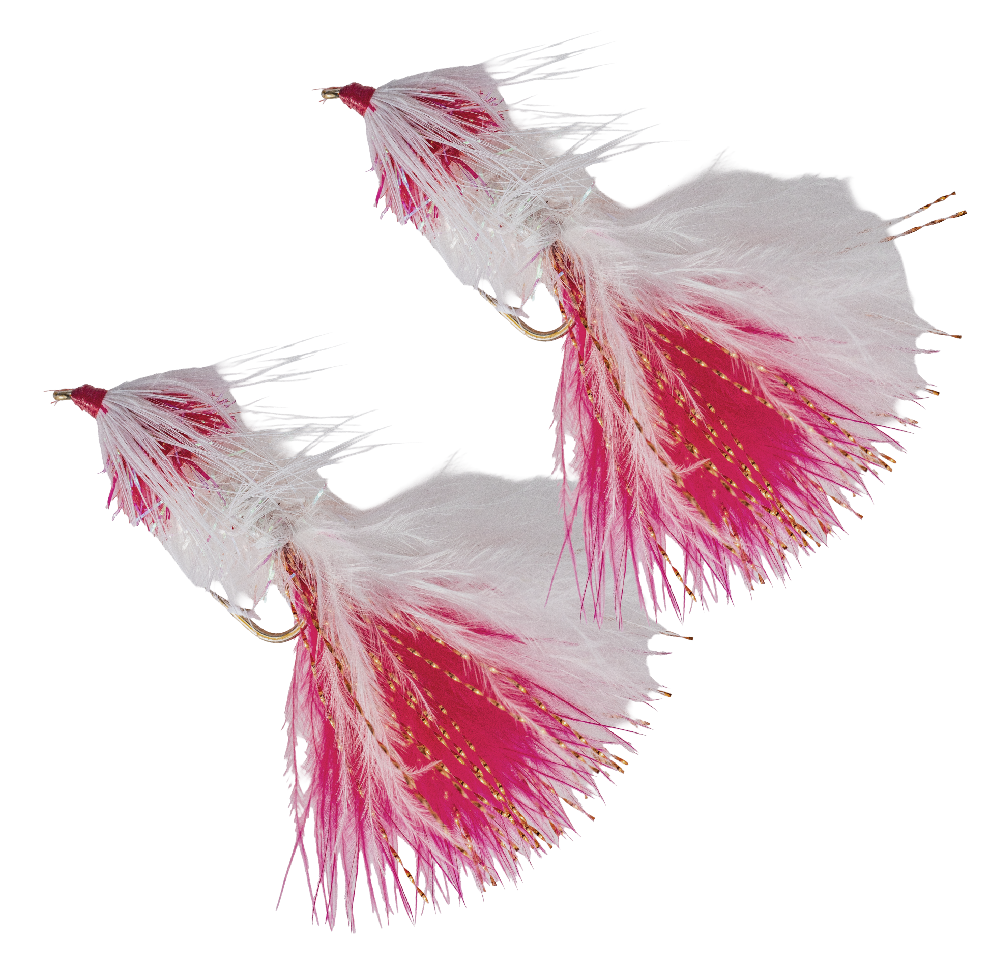 Trigger Bugger - Trout Trolling Fly - 2 Pack in Red/White for trout - Catch America product image