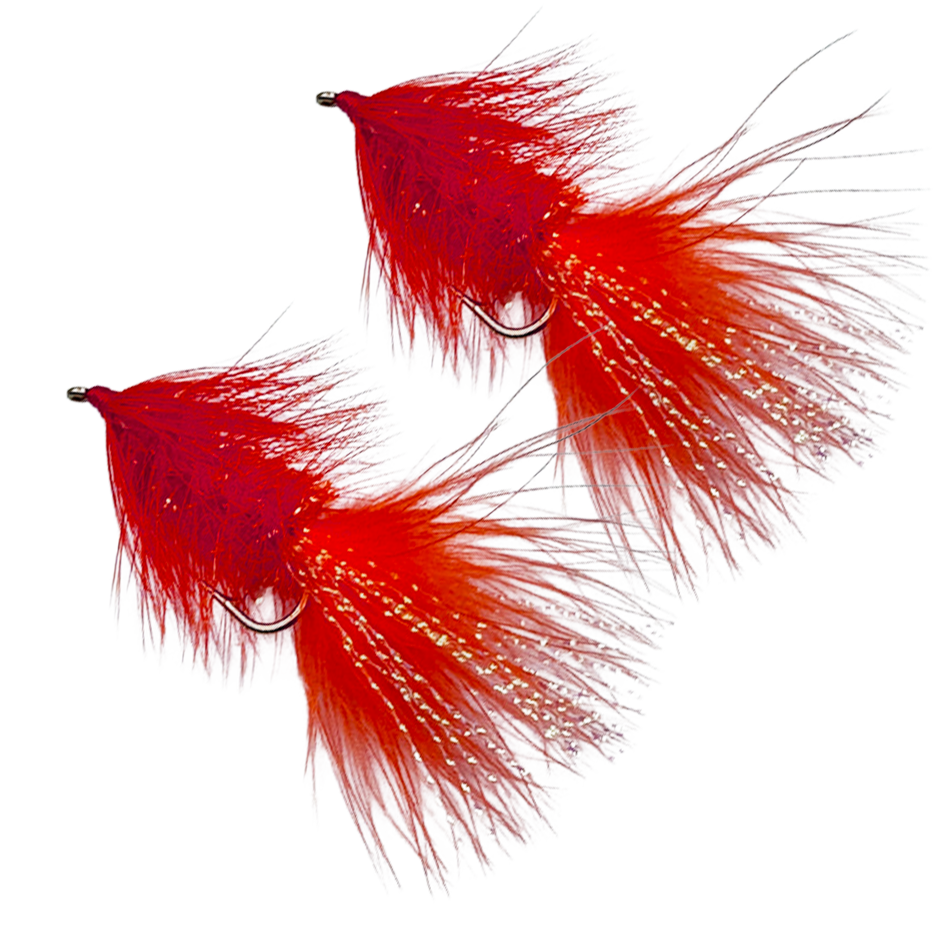 Trigger Bugger - Trout Trolling Fly - 2 Pack in Red for trout - Catch America product image