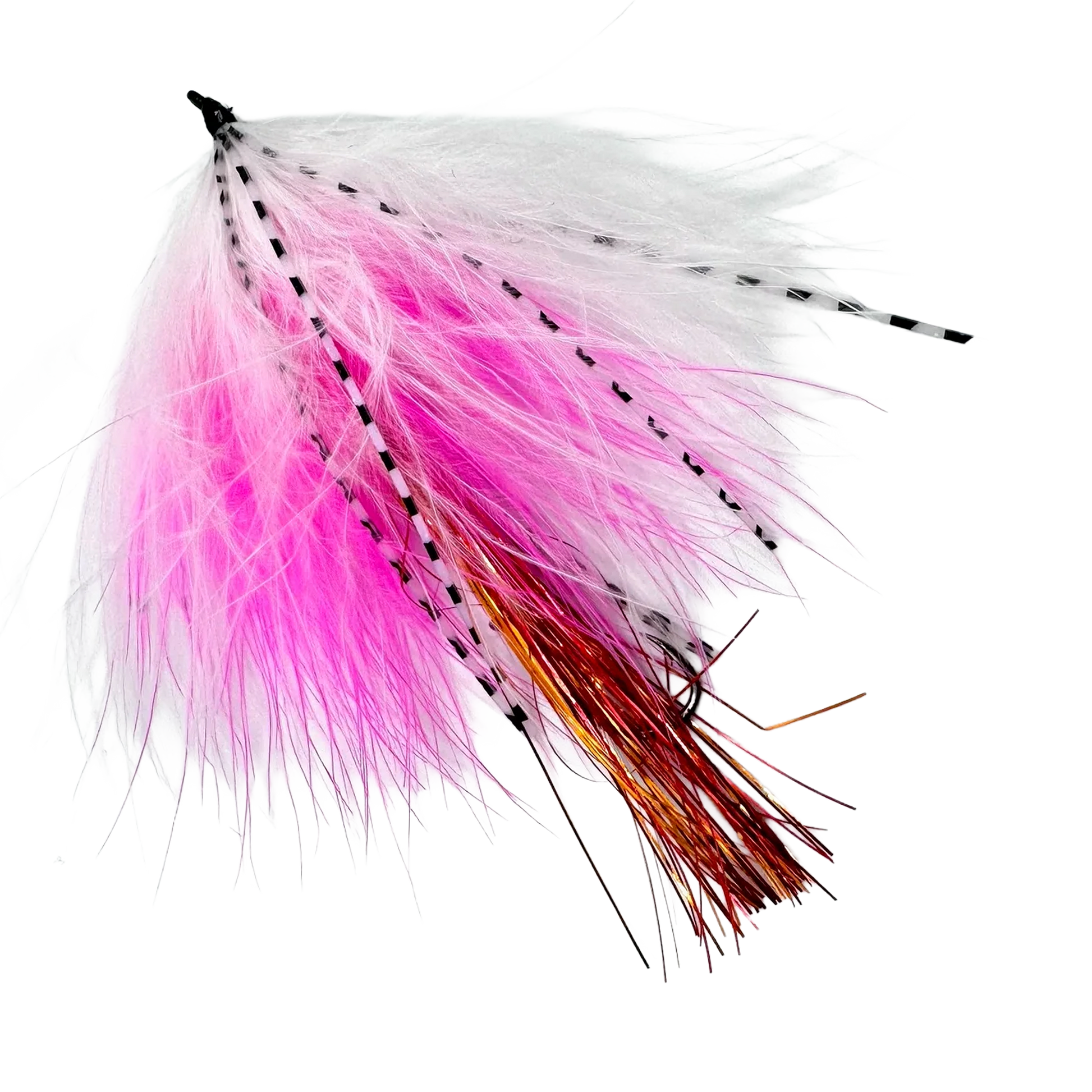 Trigger Fly - Trophy Trout Trolling Fly - 2 Pack in Pink/White for trout - Catch America product image