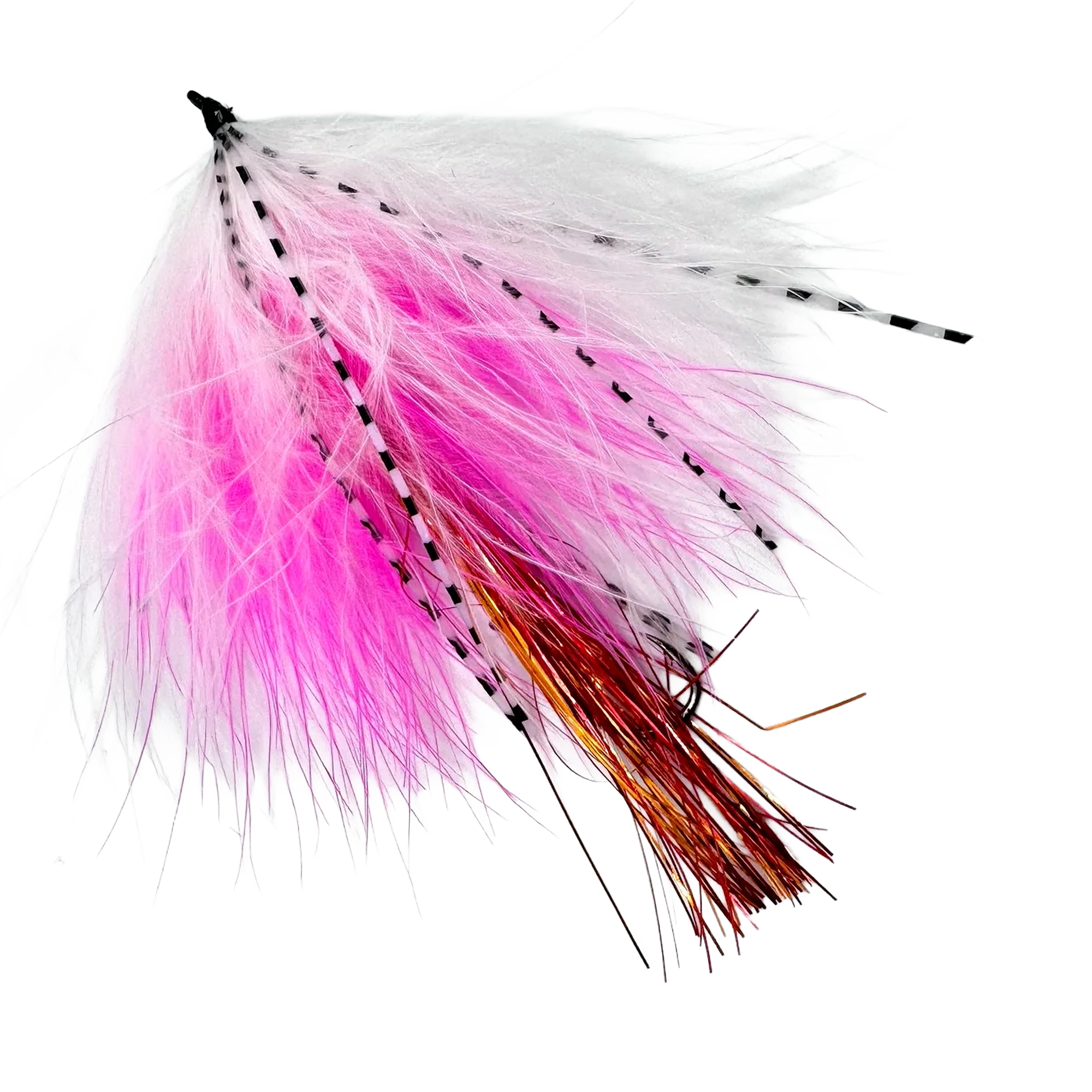 Trigger Fly - Trophy Trout Trolling Fly - 2 Pack in Pink/White for trout - Catch America product image