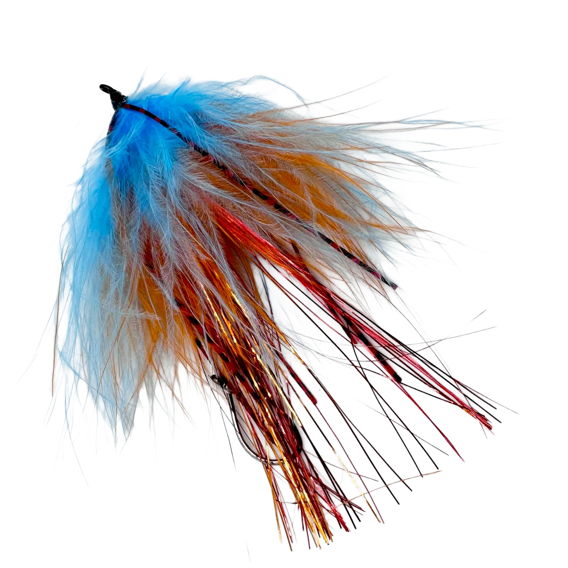 Trigger Fly - Trophy Trout Trolling Fly - 2 Pack in Sunset for trout - Catch America product image