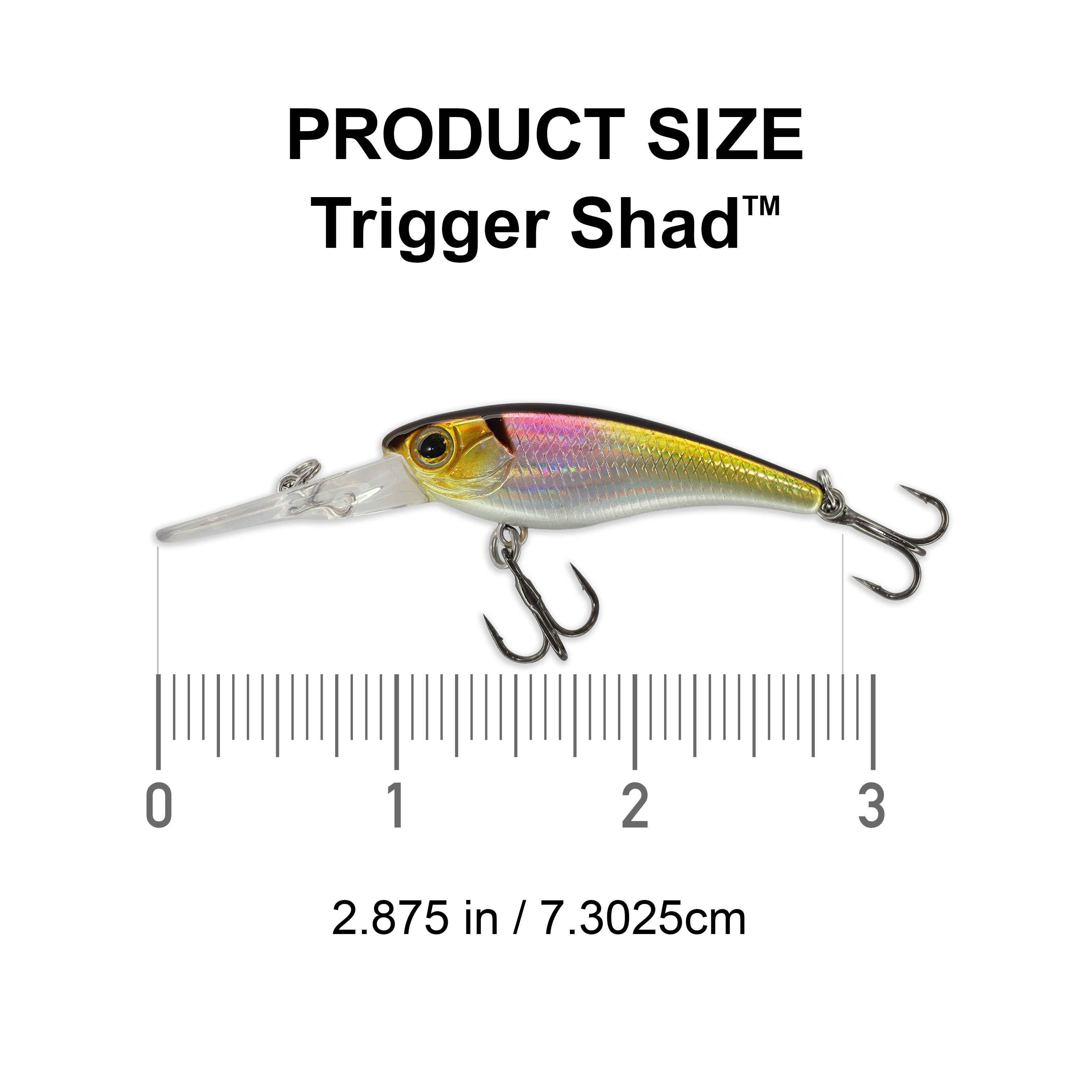 Trigger Shad™ Diving Plug