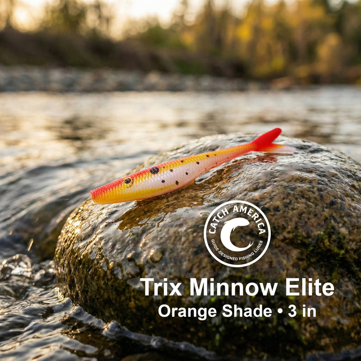Trix Minnows Elite 3" - Trout Soft Bait - 5 Pack for king salmon, salmon, trout - Catch America product image