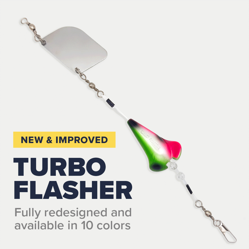 Turbo Flasher for king salmon, kokanee, landlocked salmon - Catch America product image