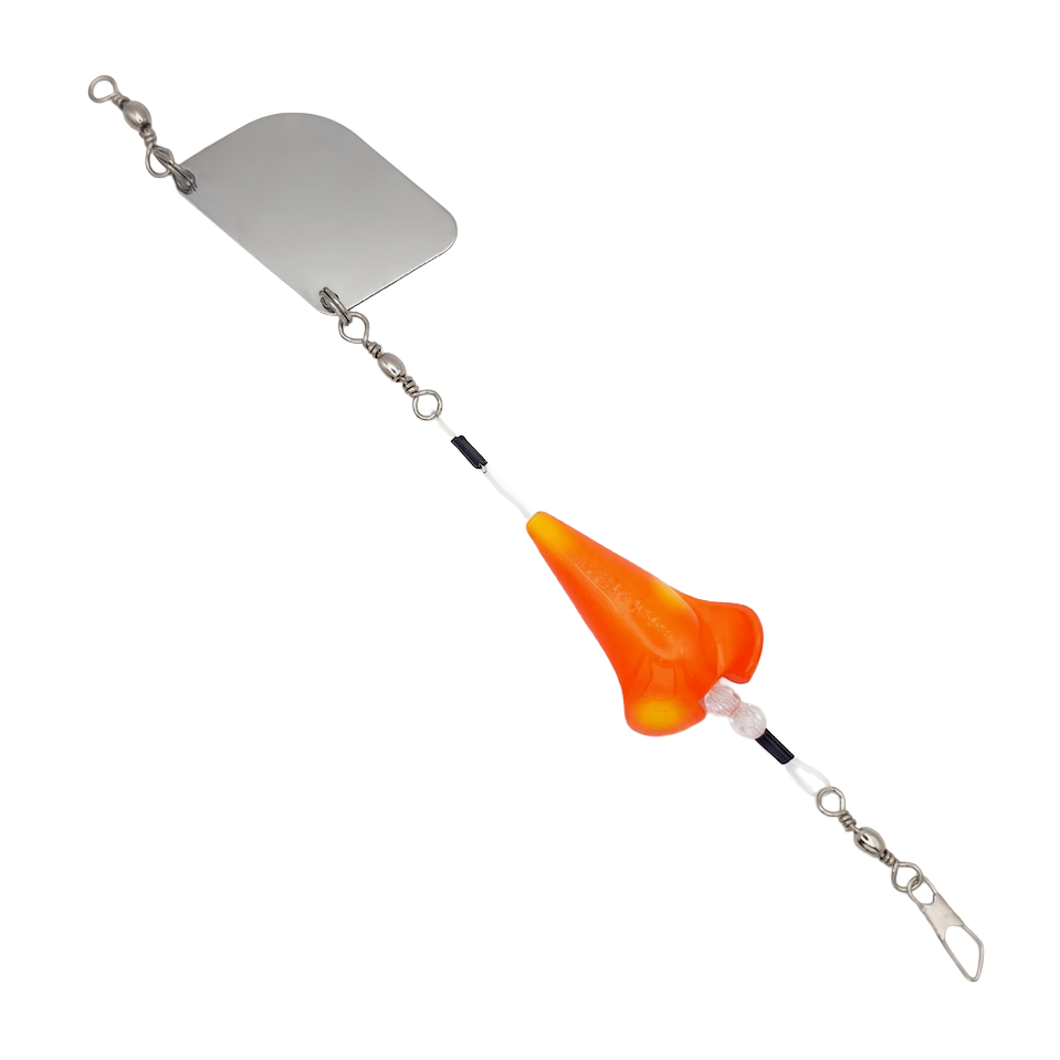 Turbo Flasher in Orange for king salmon, kokanee, landlocked salmon - Catch America product image