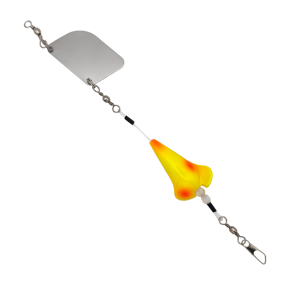 Turbo Flasher in Yellow for king salmon, kokanee, landlocked salmon - Catch America product image