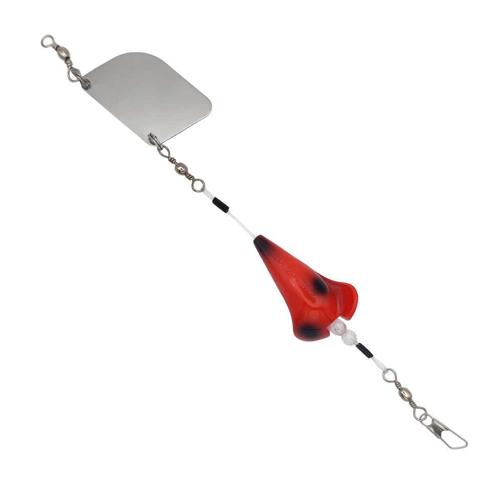 Turbo Flasher in Lady Bug for king salmon, kokanee, landlocked salmon - Catch America product image