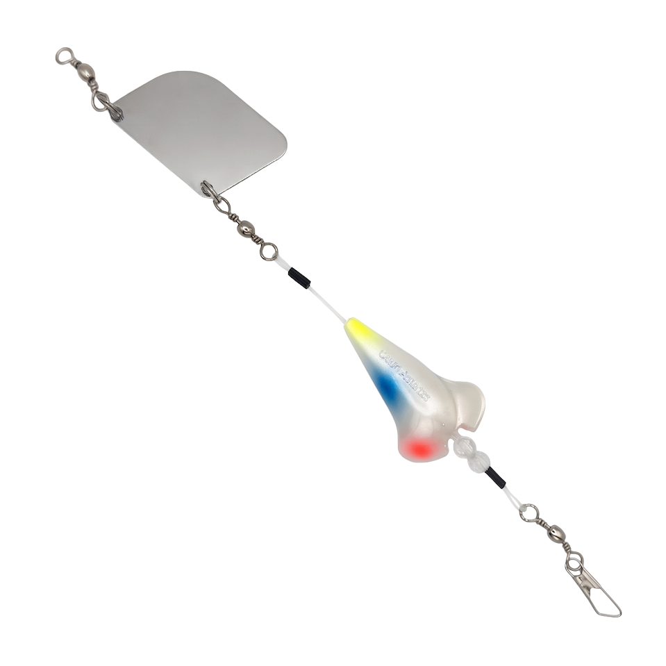 fishing flasher lure Turbo Pound Test:8 Pound The BEST Fishing Reels colorado-fishing Fin design keeps the