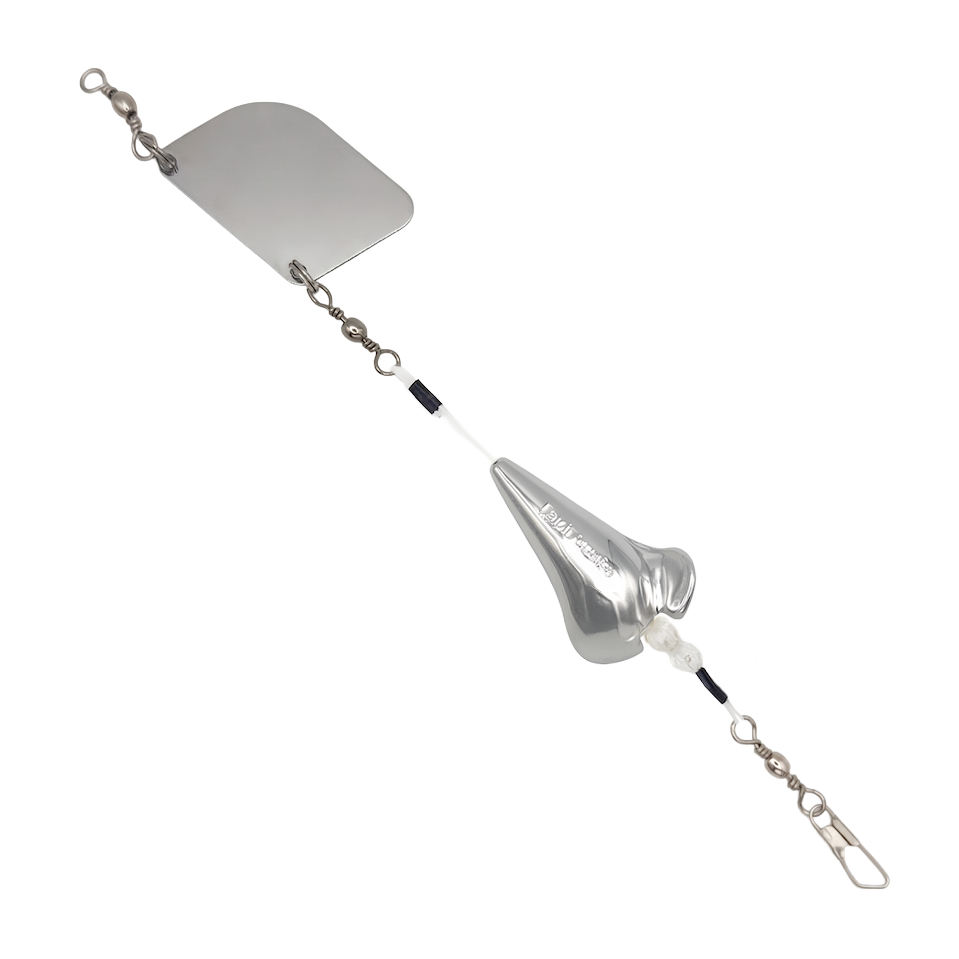 Turbo Flasher in Chrome for king salmon, kokanee, landlocked salmon - Catch America product image