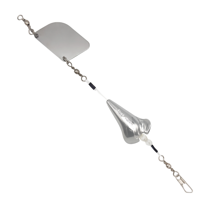Turbo Flasher in Chrome included in the Turbo Flasher and Trout Flies Bundle