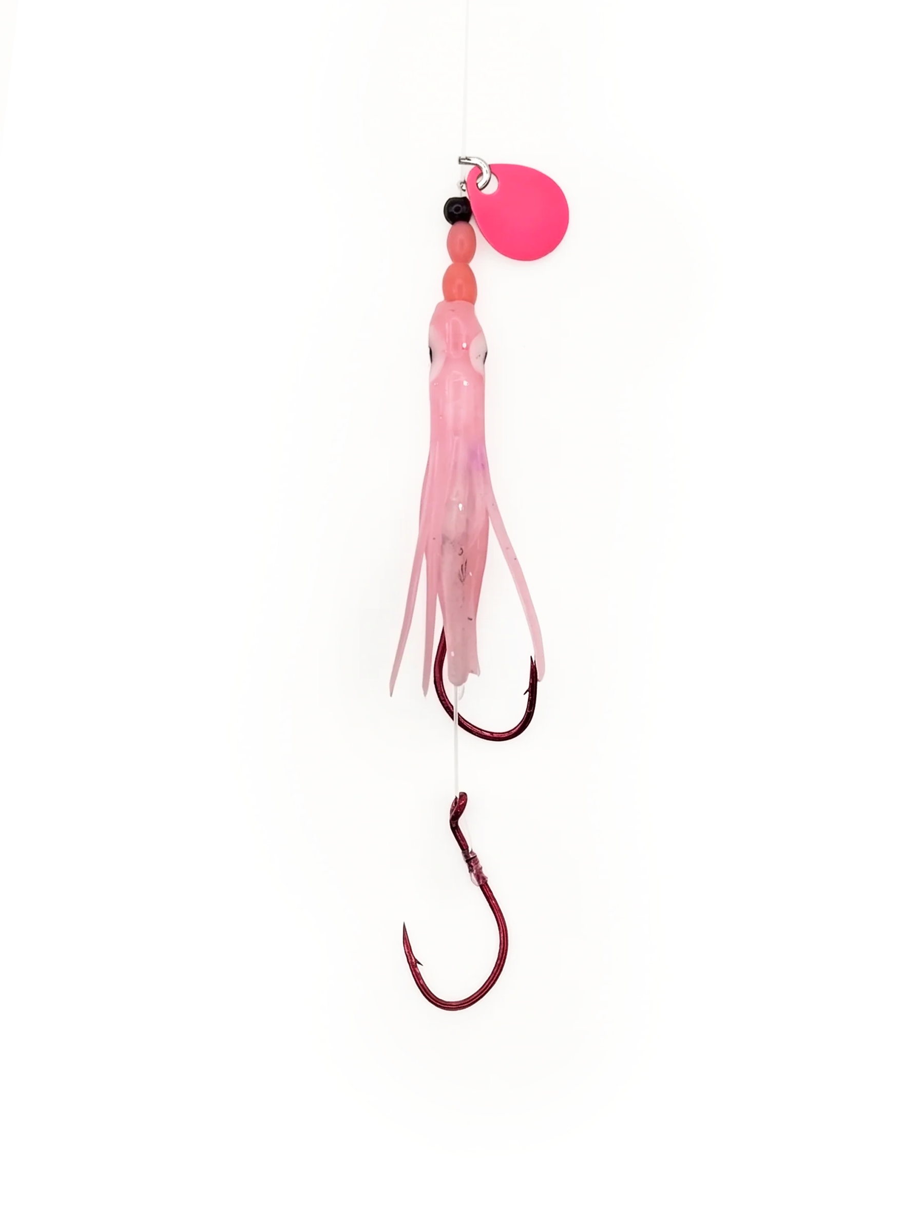 Uncle Larry's Hoochies - 2 Inch Trout Squid & Landlocked King Salmon Squid