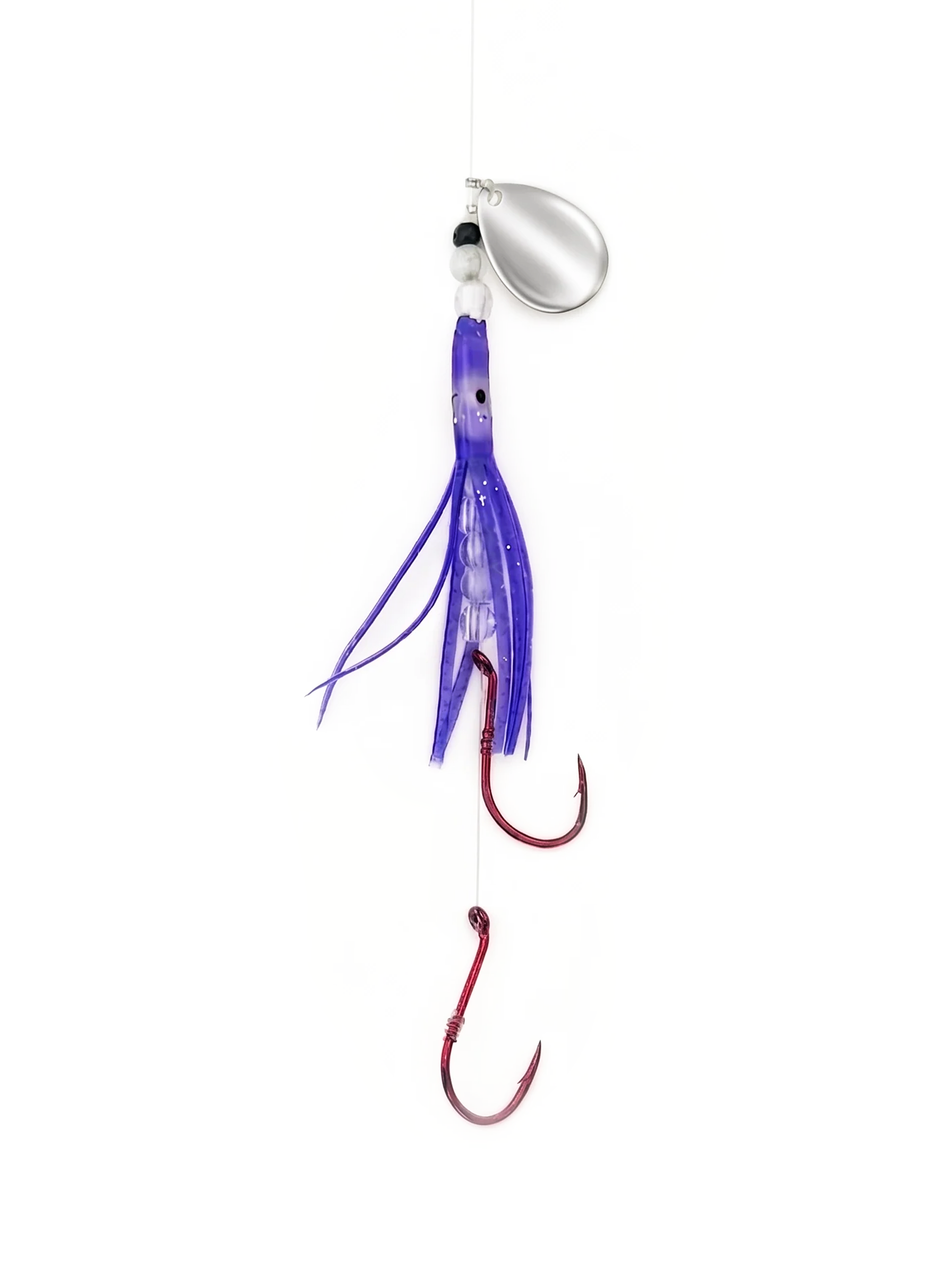 Uncle Larry's Hoochies - 2 Inch Trout Squid & Landlocked King Salmon Squid