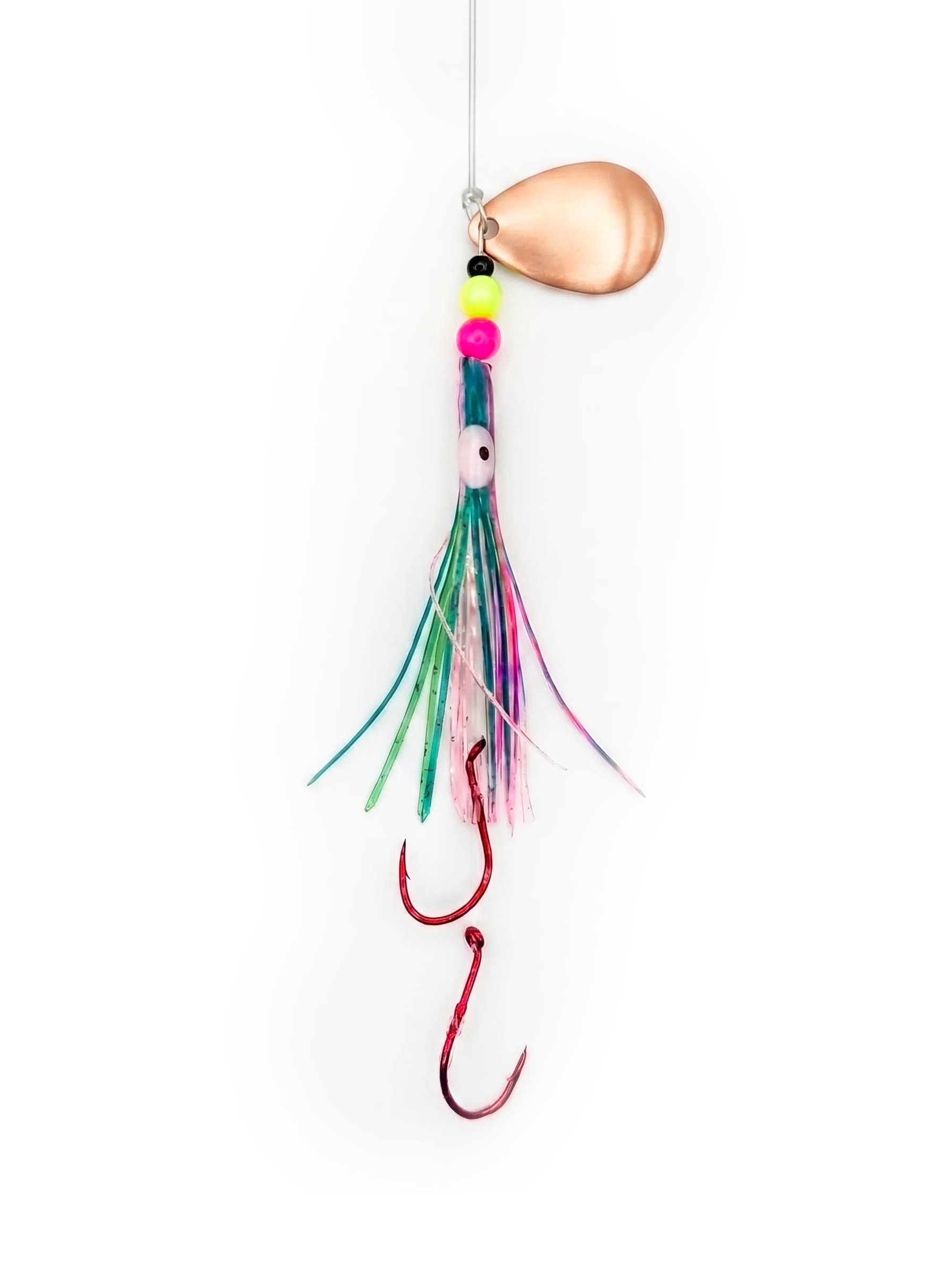 drunk hoo fishing lure Tater Hog Hoochiemomma Wake Bait The original D RAVENCRAFT Slow Sinking Soft Bait