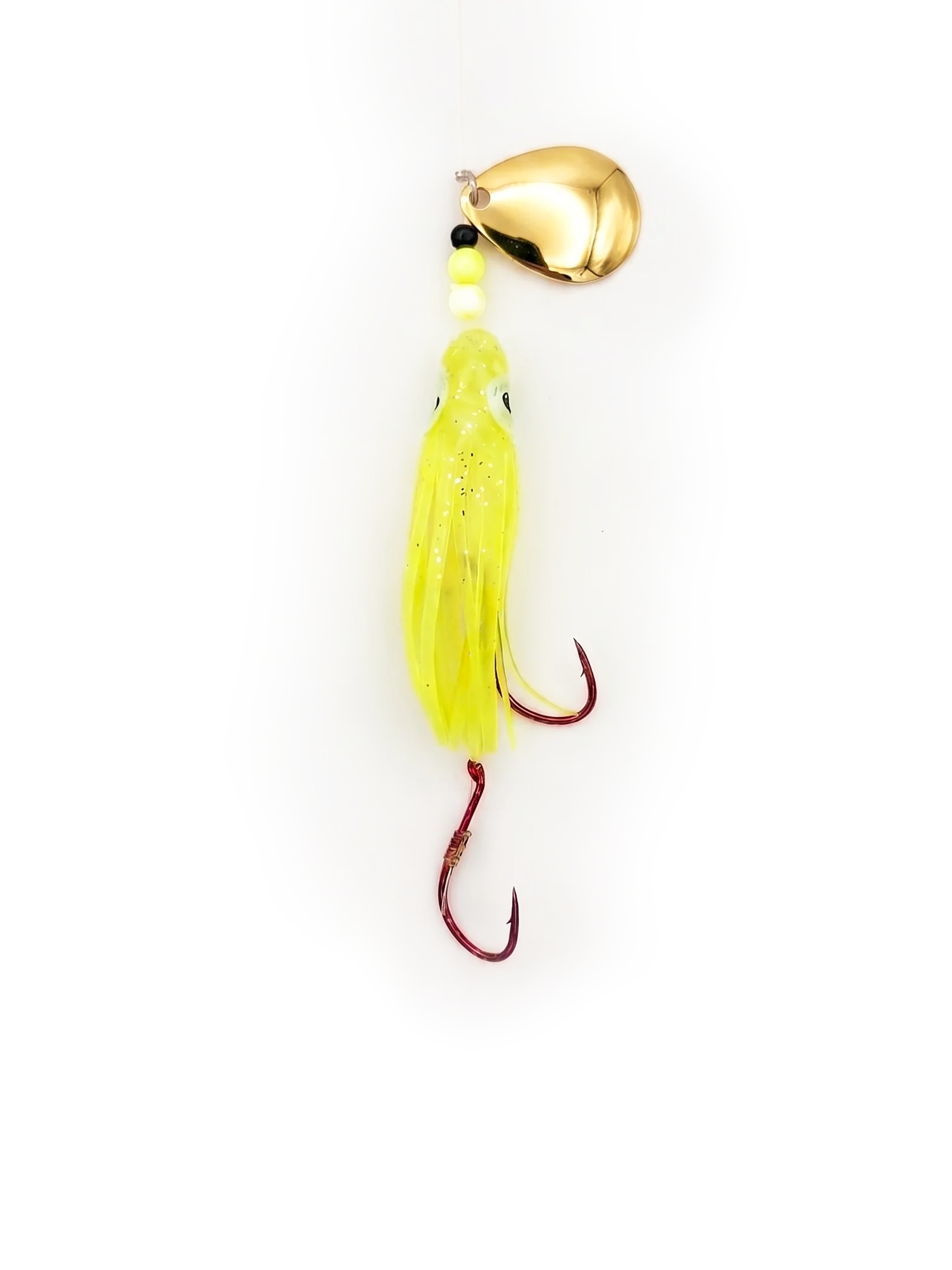Uncle Larry's Hoochies - 2 Inch Trout Squid & Landlocked King Salmon Squid