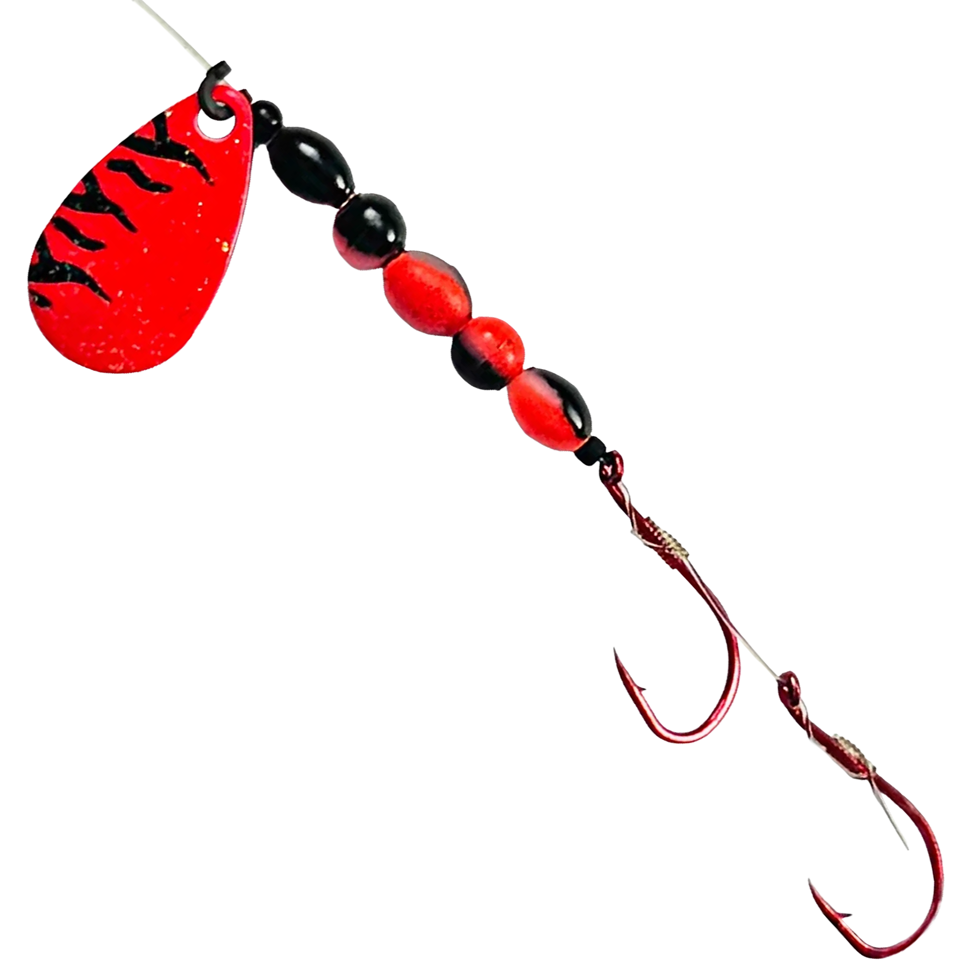 Uncle Larry's UV Glow Tiger Spinners