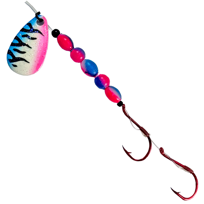 Uncle Larry's UV Glow Tiger Spinners