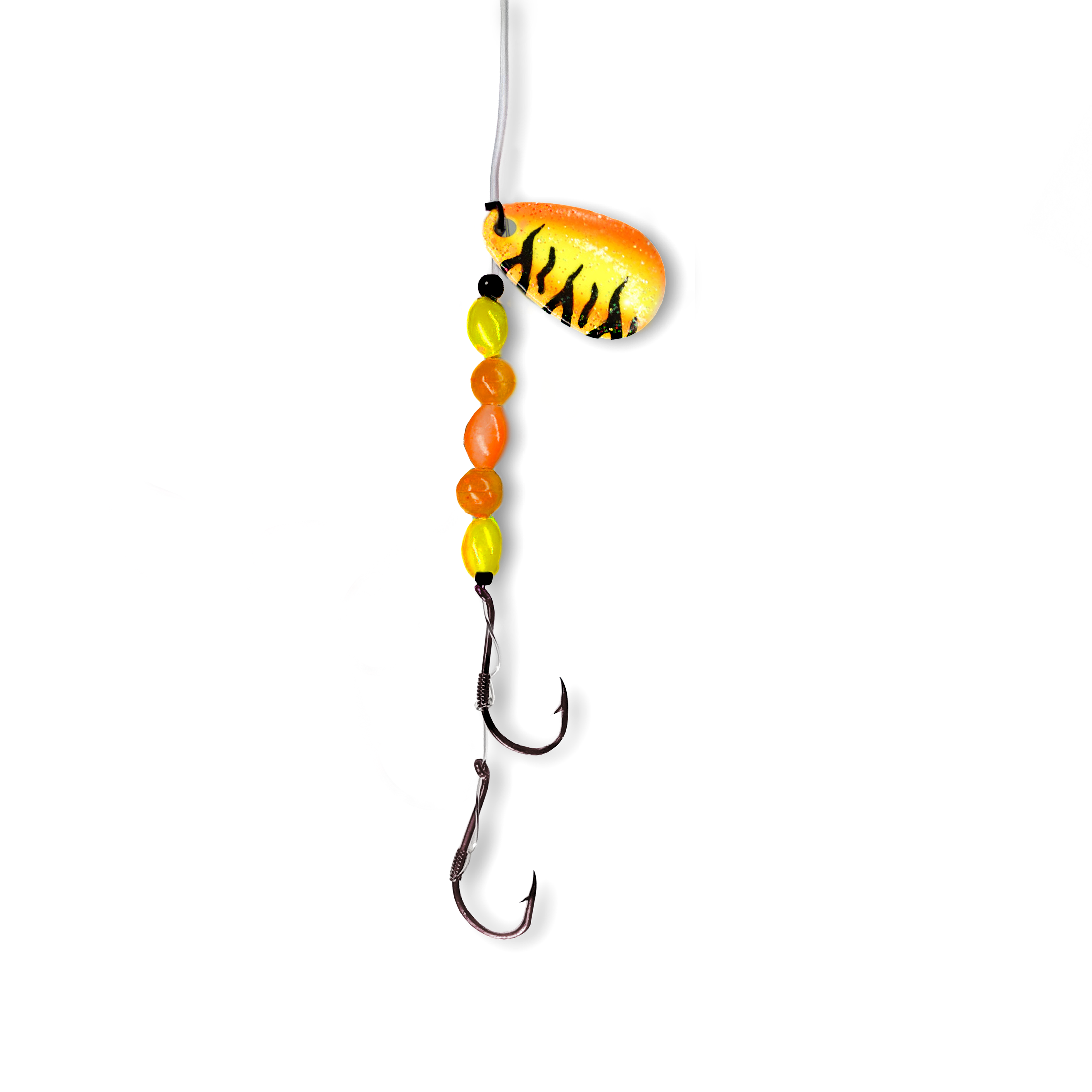 Uncle Larry's UV Glow Tiger Spinners