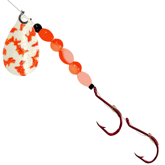 Uncle Larry's UV Glow Tiger Spinners