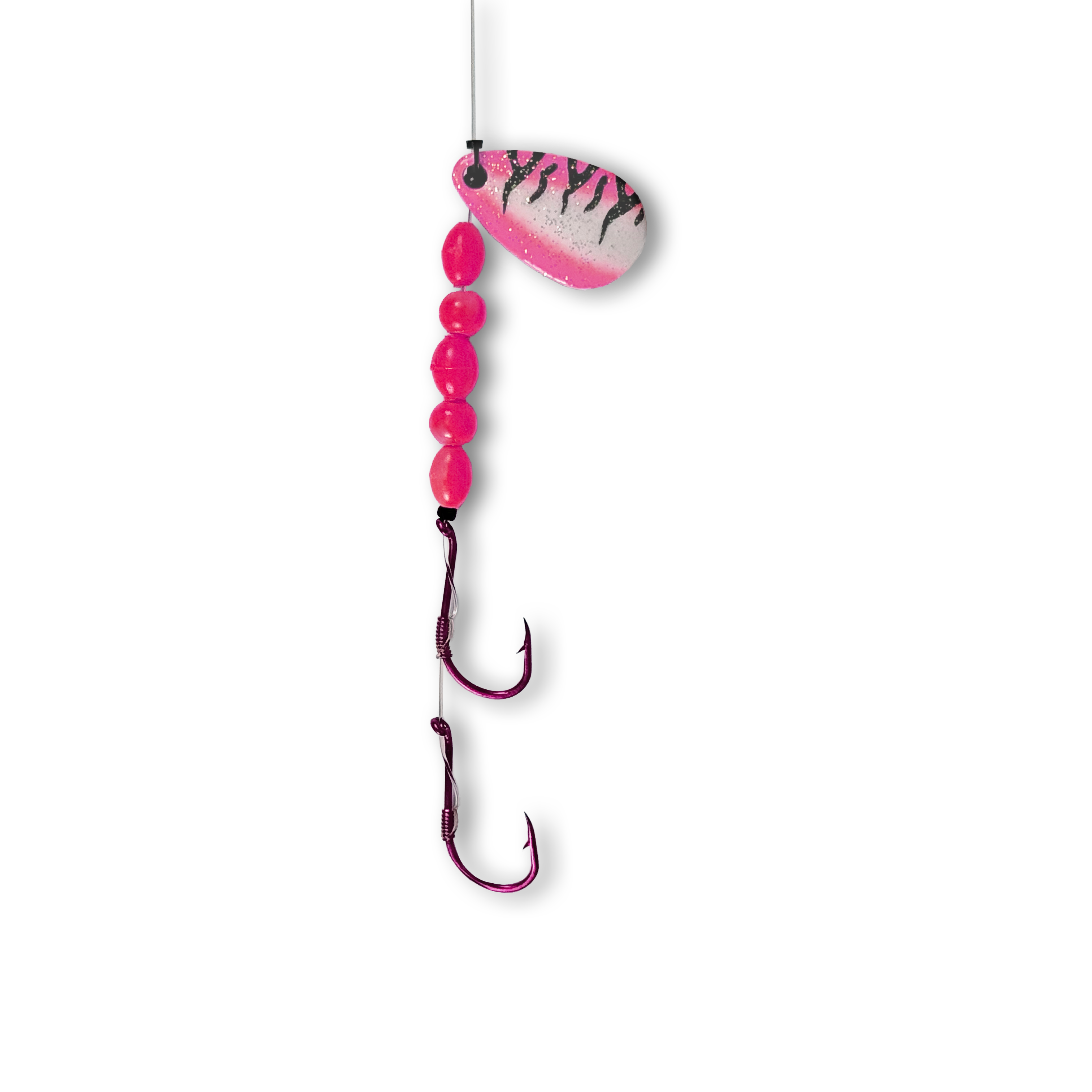 Uncle Larry's UV Glow Tiger Spinners