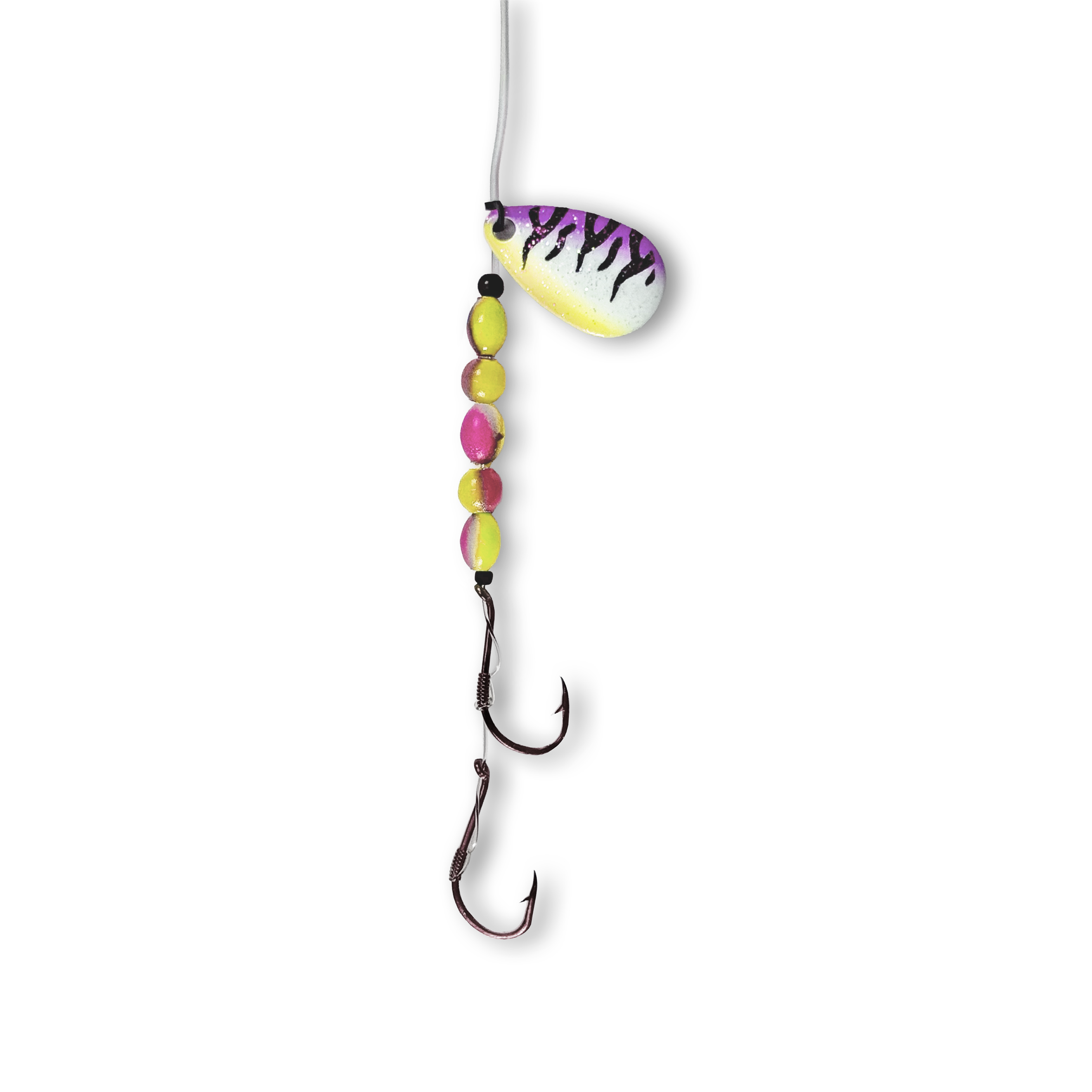 Uncle Larry's UV Glow Tiger Spinners