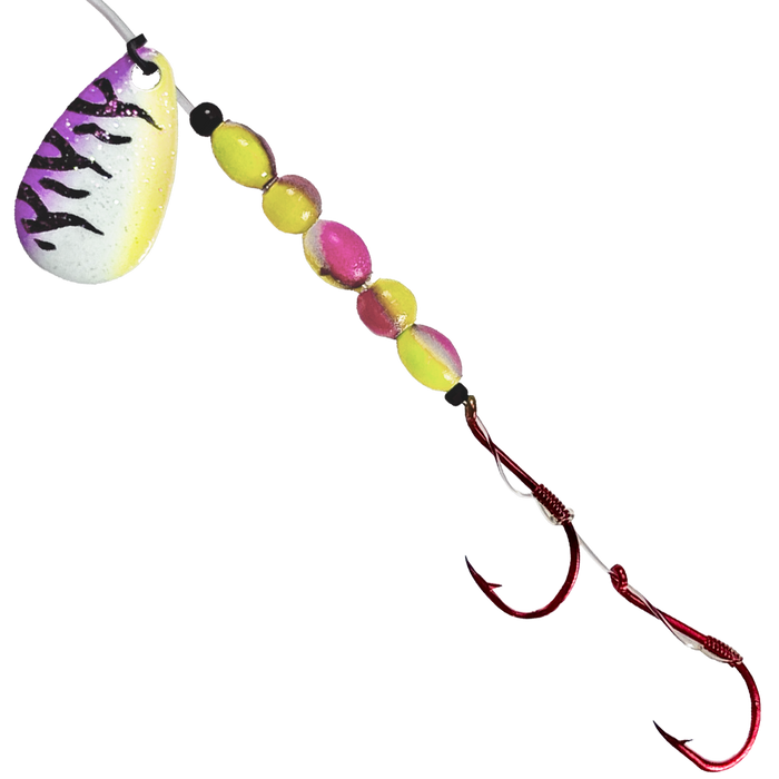 Uncle Larry's UV Glow Tiger Spinners