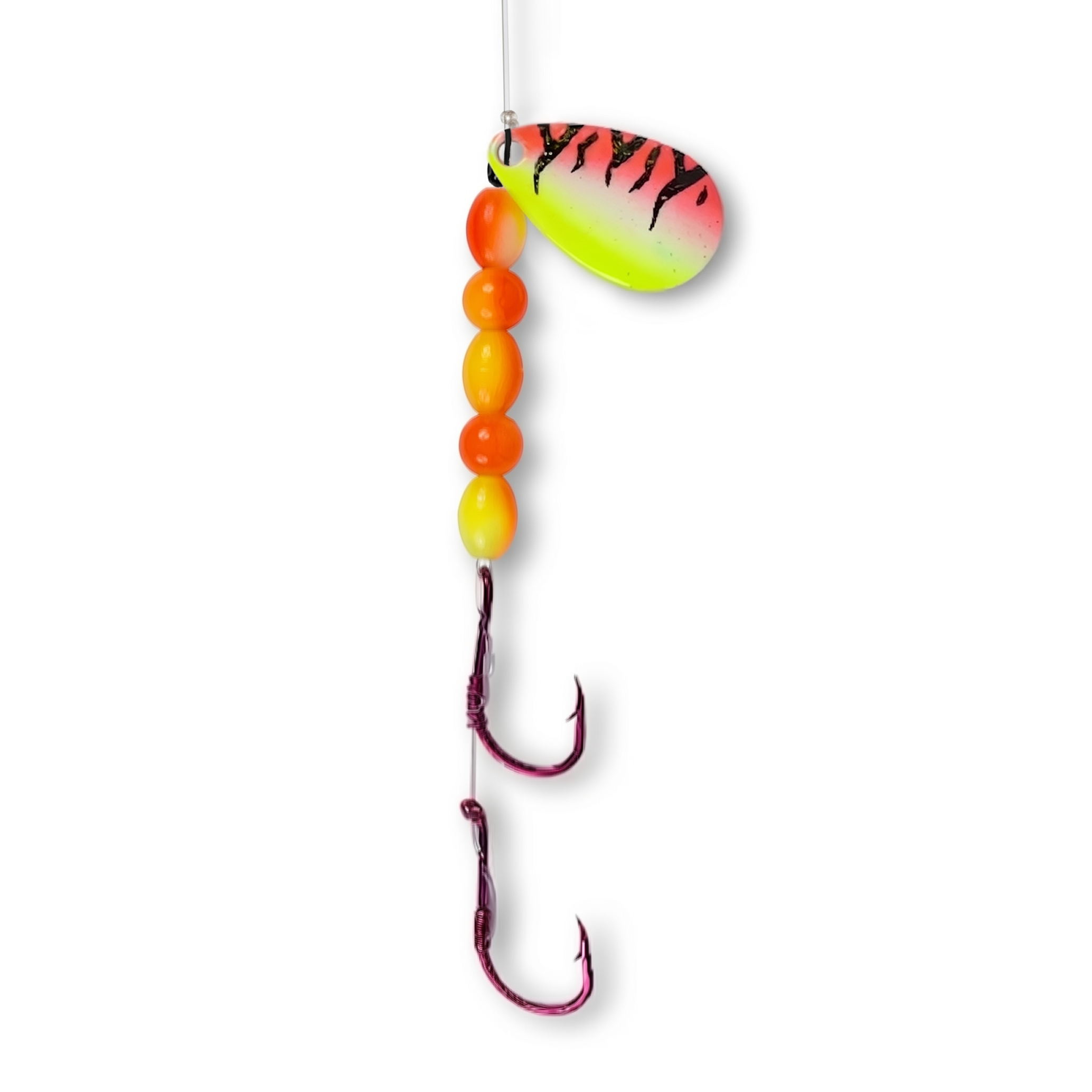 Uncle Larry's UV Glow Tiger Spinners