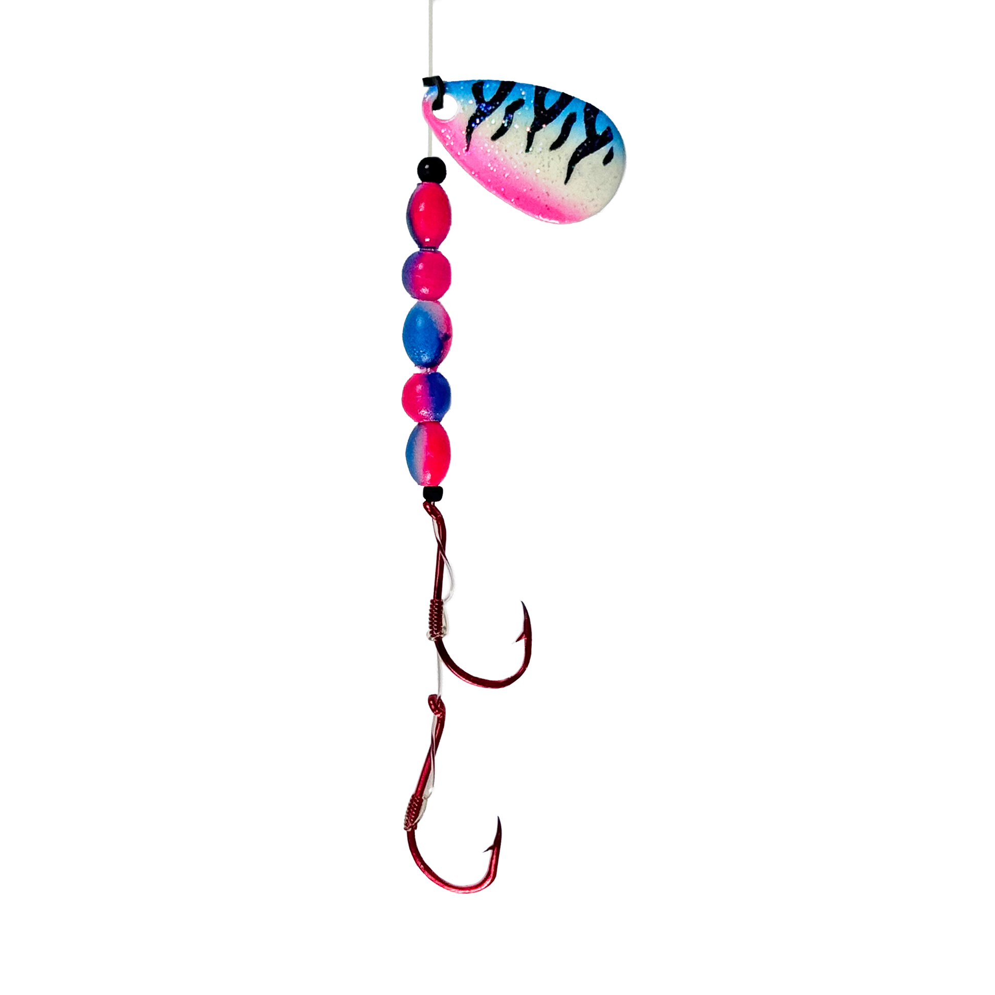 Uncle Larry's UV Glow Tiger Spinners