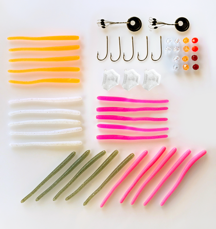 Trix Worms 3" - Trout Soft Bait - 25 Pack
