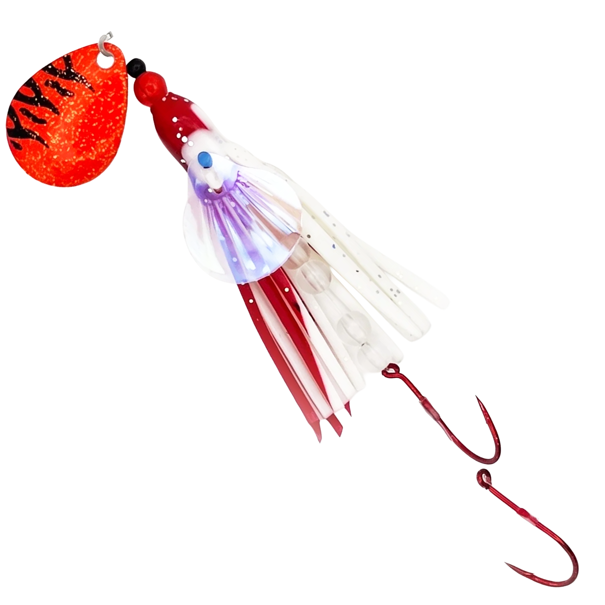 Wing Hoochies 2" - Trout & Landlocked King Squid