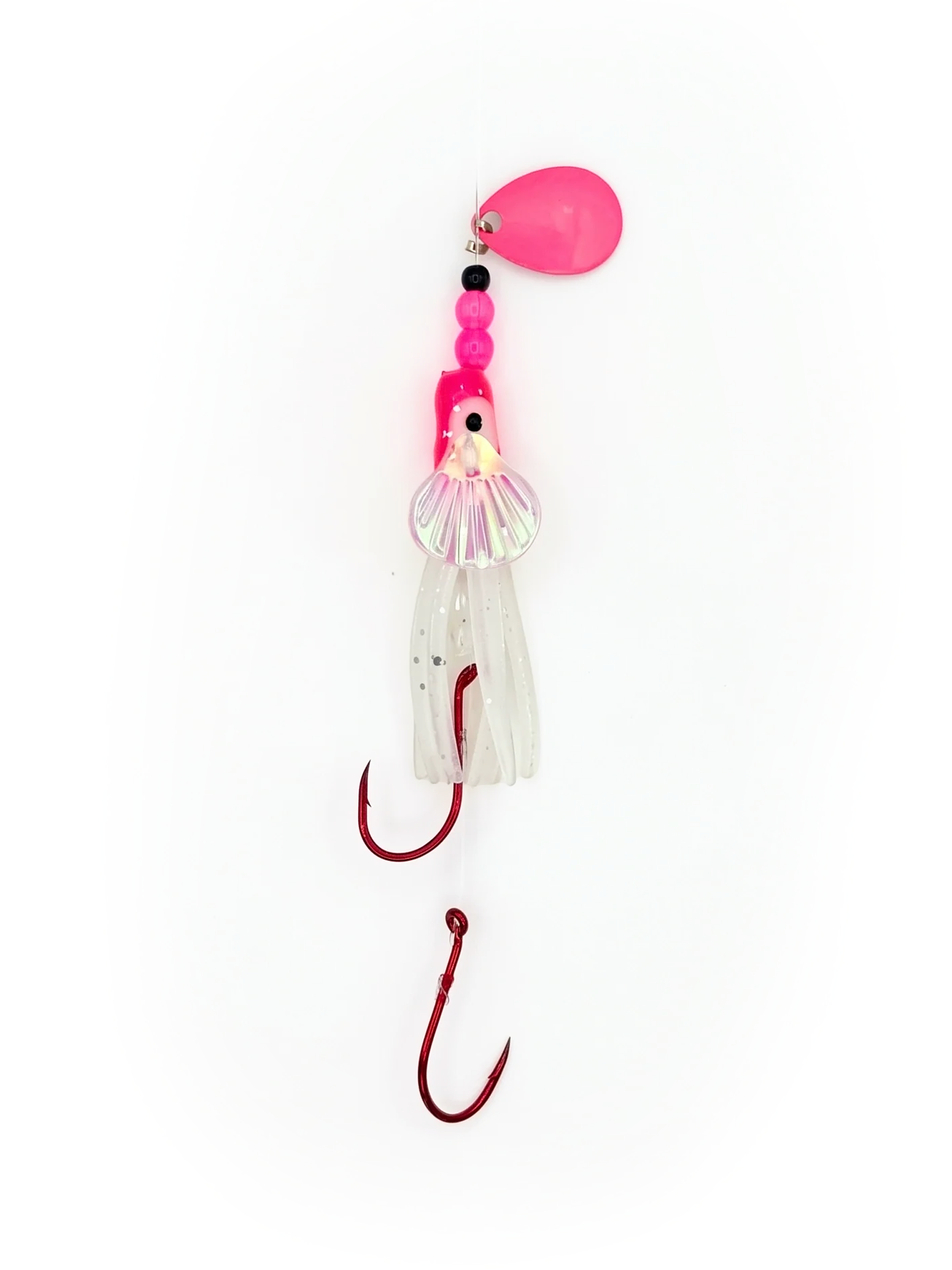 Wing Micro Hoochies - 1.5 inch Kokanee & Trout Squid