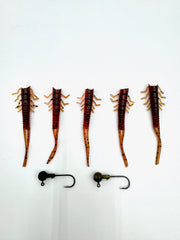 Brady Bug - 5 pack + 2 Jigs