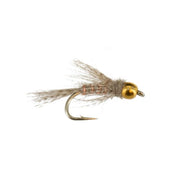 Fly Fishing Flies - Beadhead PMD Pale Morning Dun/Sulphur Split Nymph
