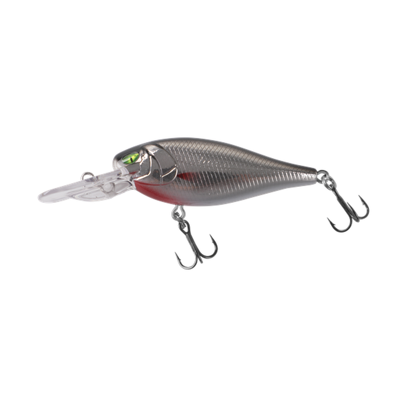 Big Nate Bait 2.25 inch floating hard bait Chrome Shad