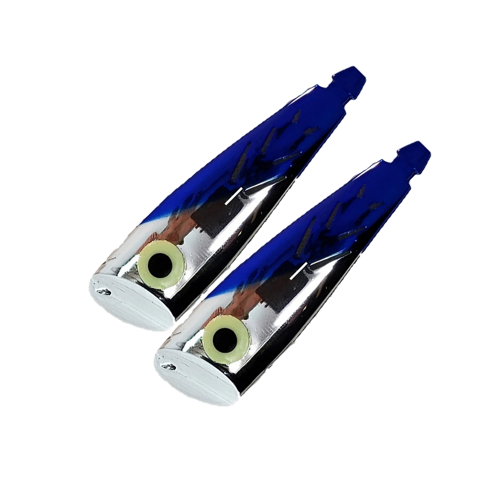 Shasta Blue Brad's Kokanee Cut Plug - two pack 45 degree square product image