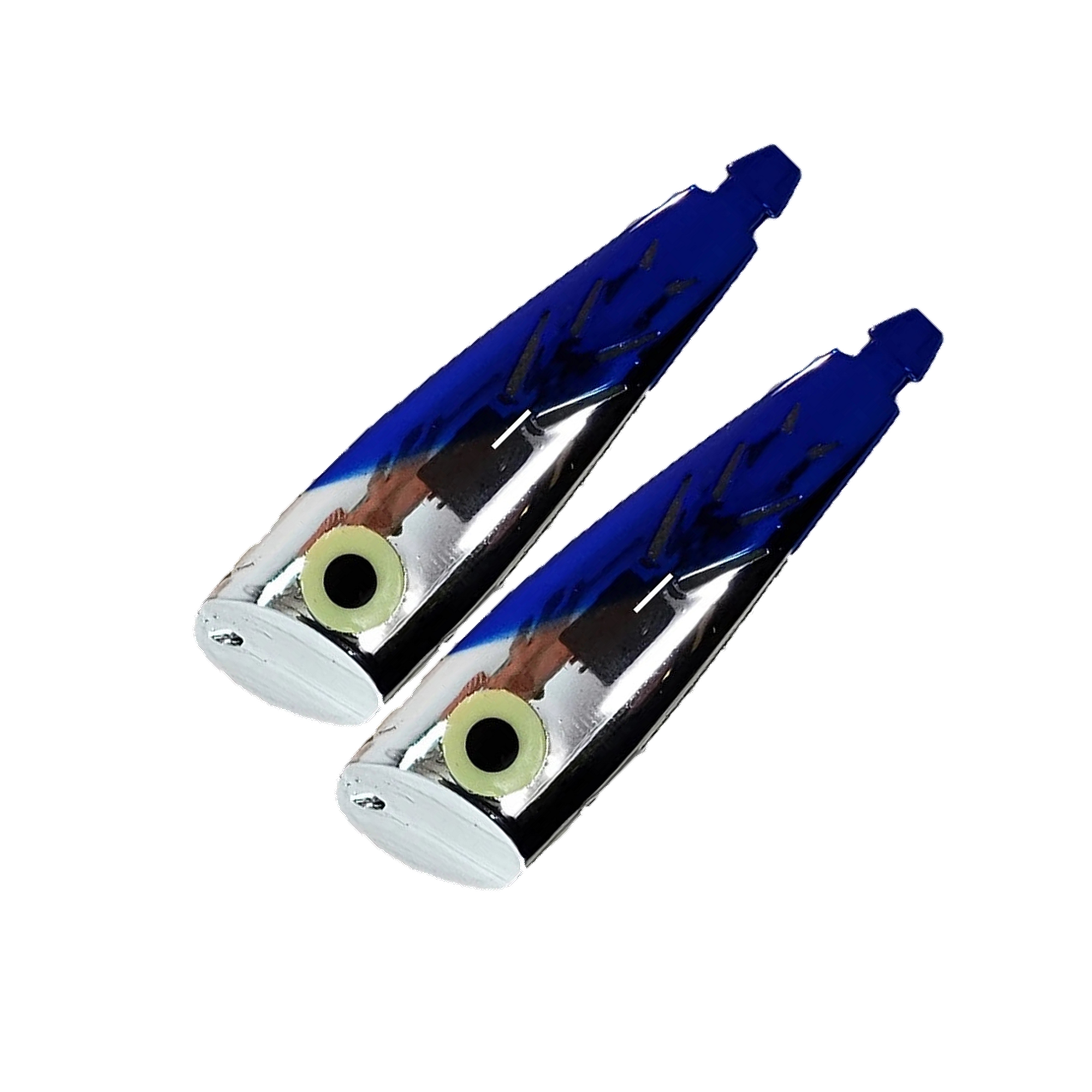 Shasta Blue Brad's Kokanee Cut Plug - two pack 45 degree square product image