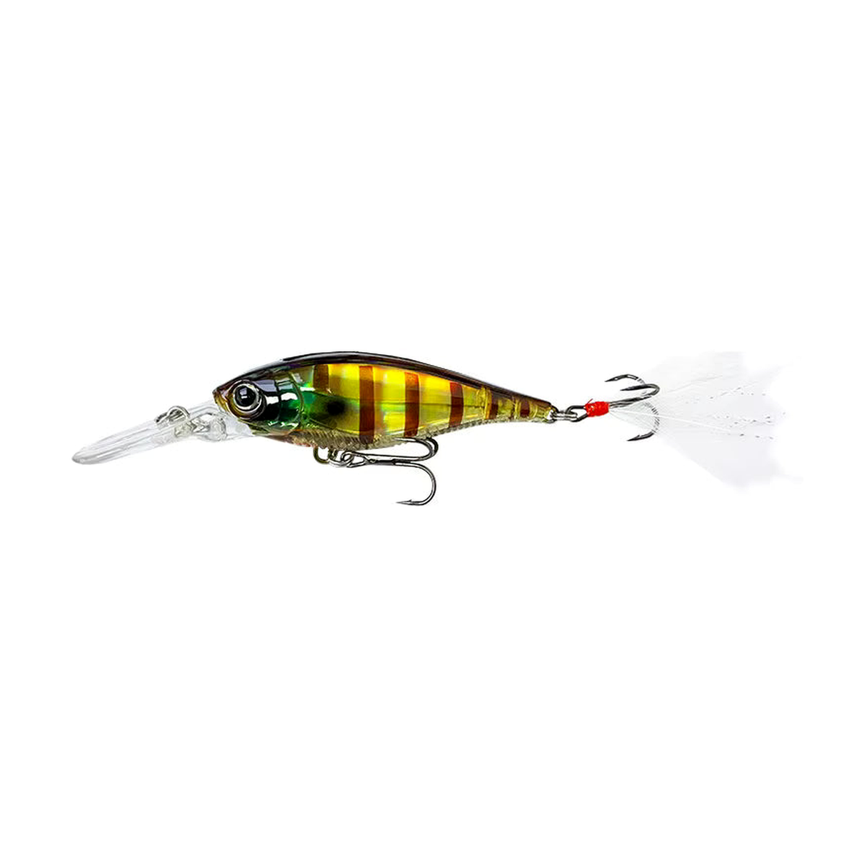 Fly Shad 2.75 inch floating hardbait Brown Stripe Shad