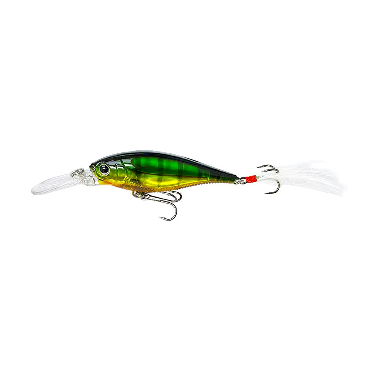 Fly Shad 2.75 inch floating hardbait Green Stripe Shad