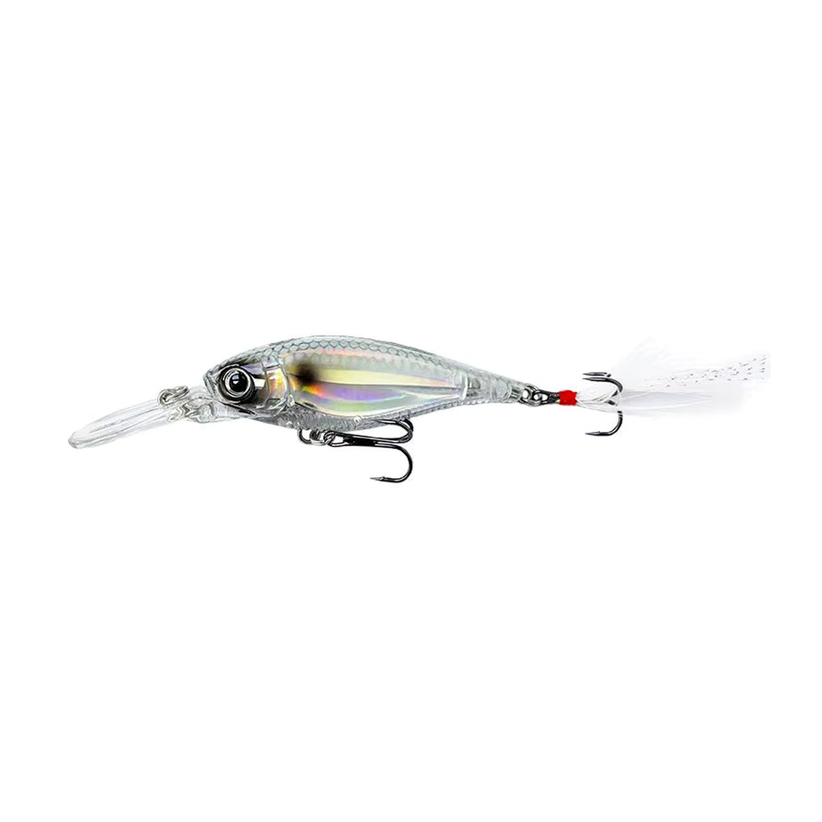 Fly Shad 2.75 inch floating hardbait White Shad