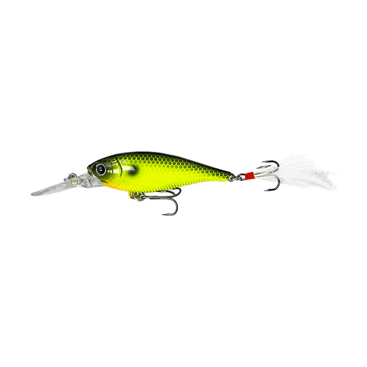 Fly Shad 2.75 inch floating hardbait Yellow Hex Shad