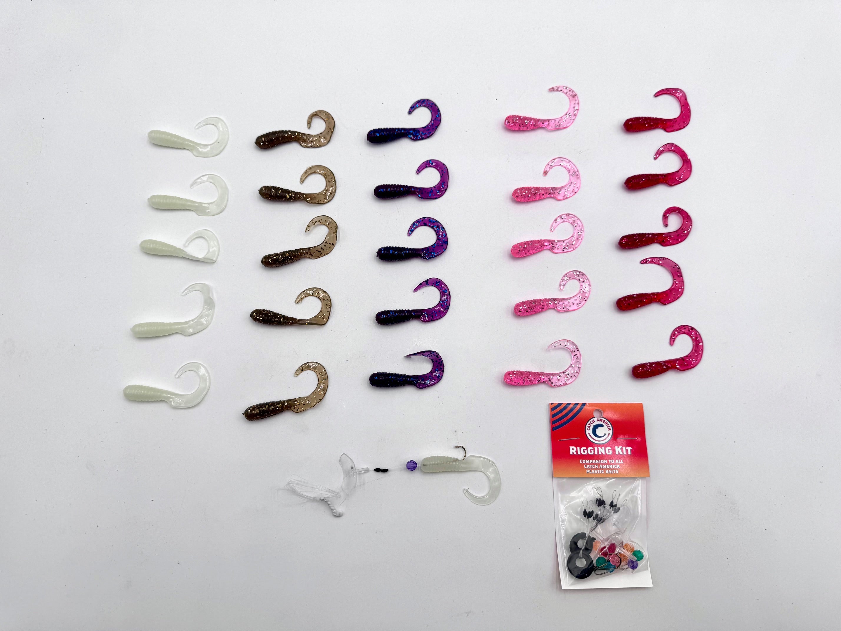 Trout Trix Grubs Kit - 25 pack